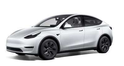 Tesla Model Y Long Range Dual AWD innen weiß